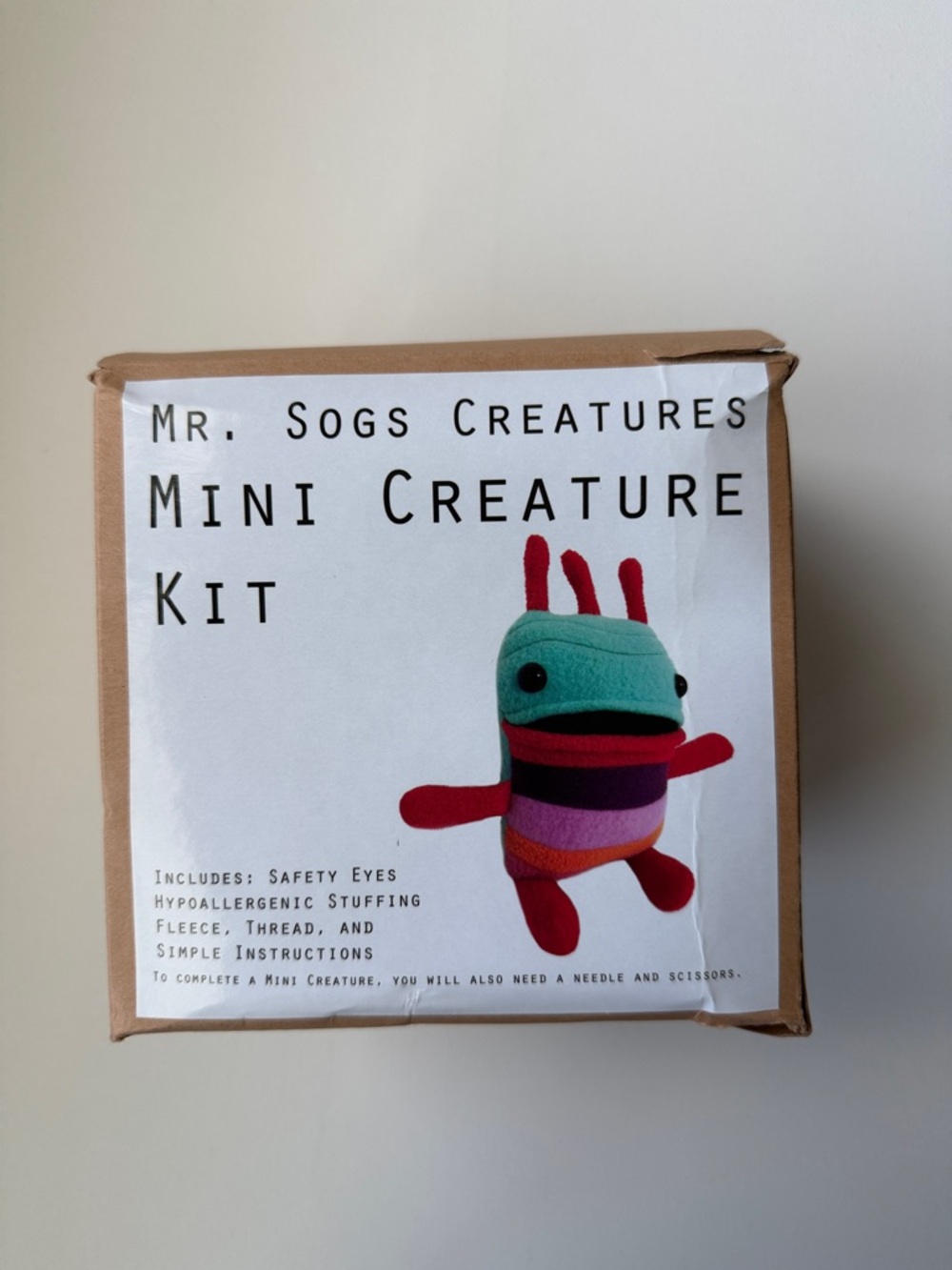 DIY Kit - Mr. Sogs Creatures Mini Creature